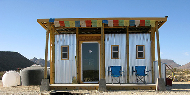 The Field Lab - A transplanted New Yorker inspires us with his ongoing project to build a cheap and sustainable homestead in the Texas desert. The Field Lab - A transplanted New Yorker inspires us with his ongoing project to build a cheap and sustainable homestead in the Texas desert.